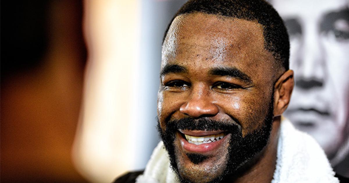 Rashad Evans has grown wise, has advice for younger fighters