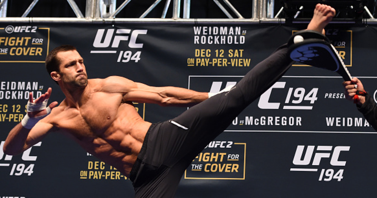 Rockhold exudes brashness, confidence