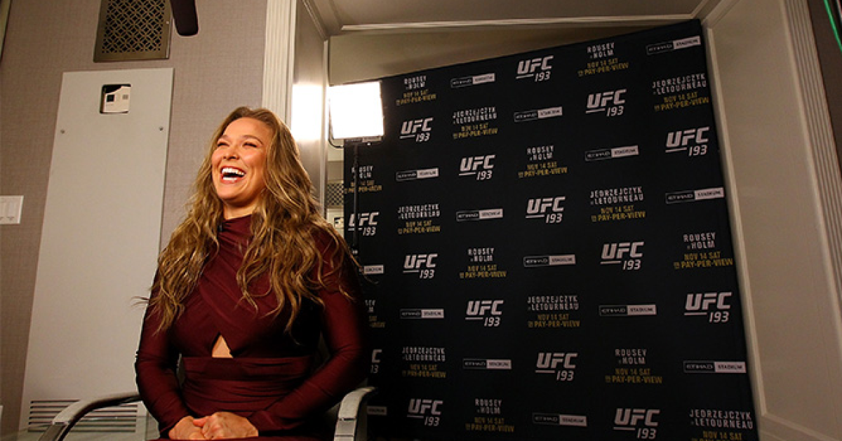 Ronda Rousey Signs On To Fan Requests As Fight Week Begins