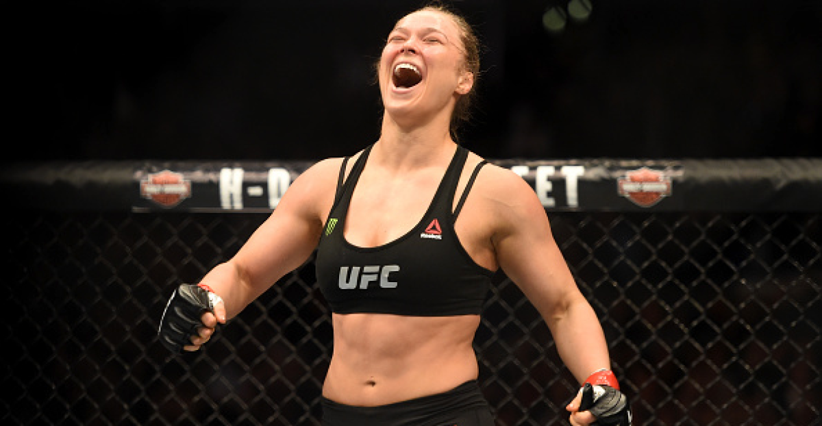 Rousey voted Best Female Athlete Ever