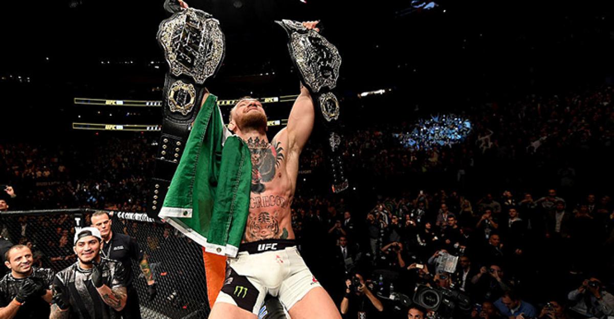 McGregor rises to No. 2 on pound-for-pound list