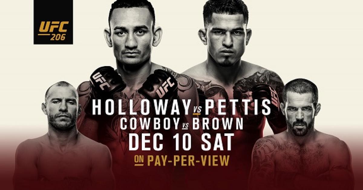 Reasons to watch UFC 206 this Saturday
