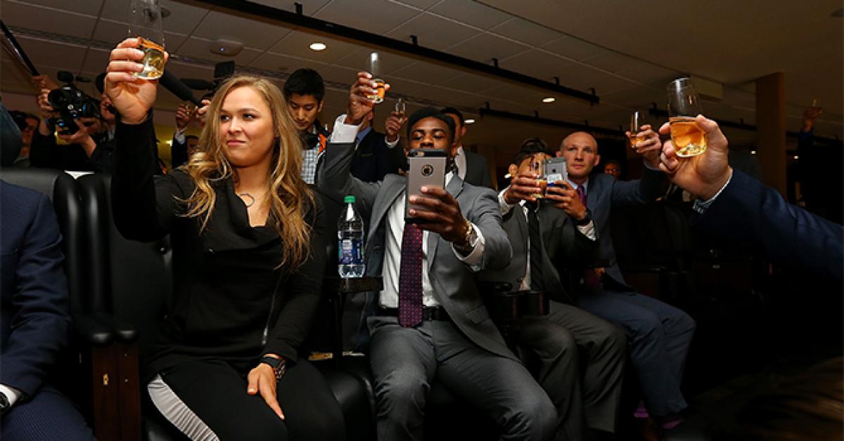 Ronda Rousey opens up after NY bill signing