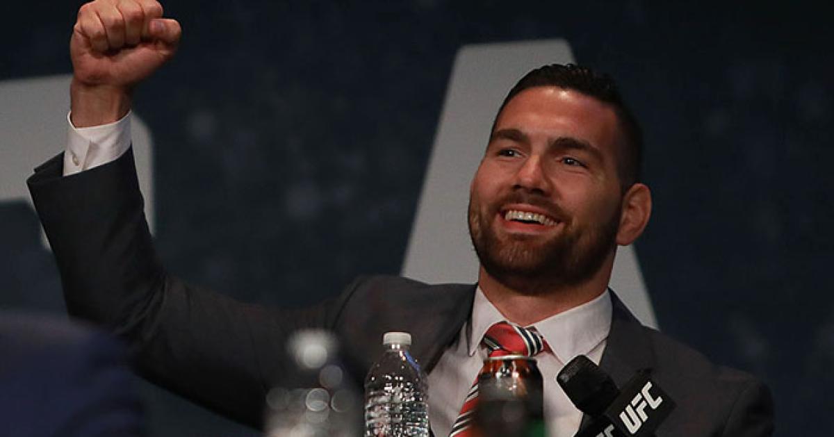 Surreal moment for Weidman after long fight to legalize MMA in NY
