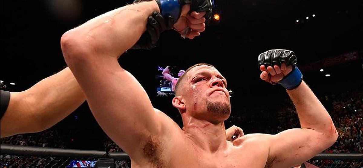 Watch: Shaq chants and celebrates after Diaz victory
