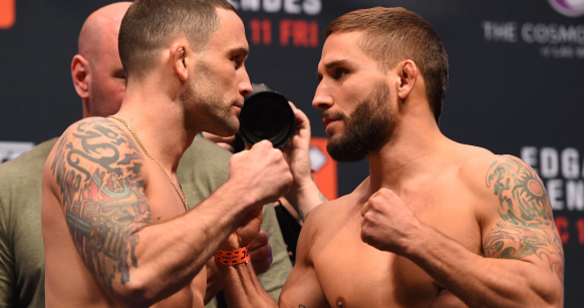The Ultimate Fighter 22 Finale Weigh-in Results