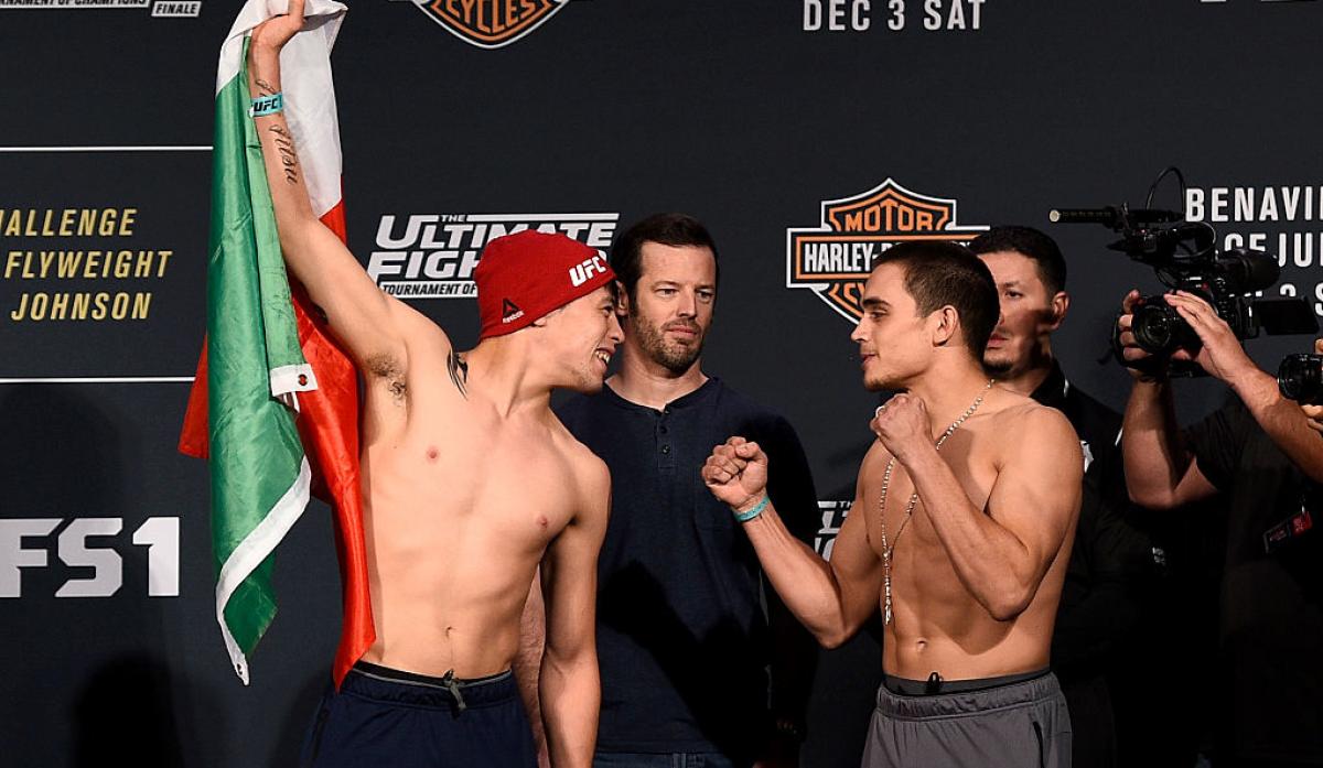 The Ultimate Fighter Finale: A Tournament of Champions Weigh-in Results