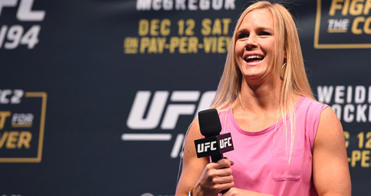 Thousands Attend Holly Holm Q&A To Salute The Champ