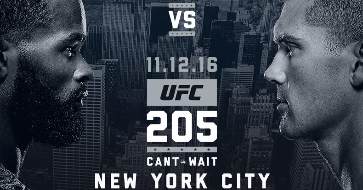 Woodley-Wonderboy for welterweight title set for UFC 205