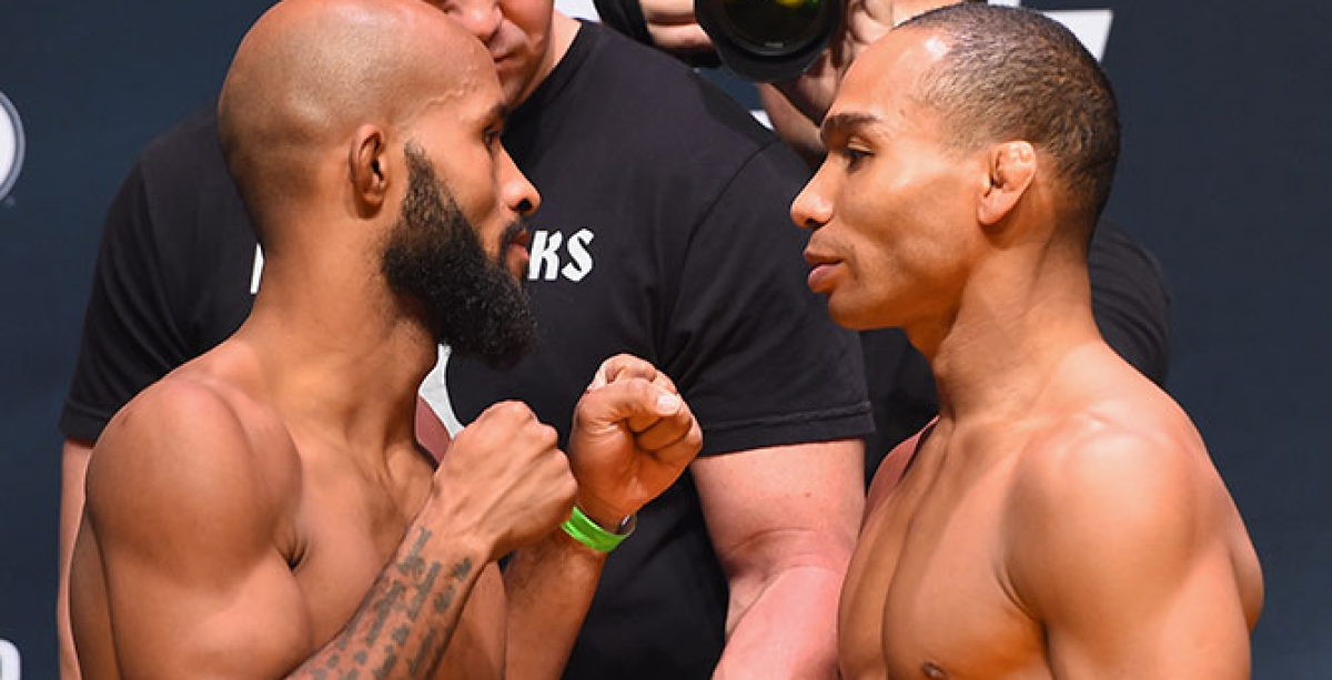 UFC 191 Weigh-in Results