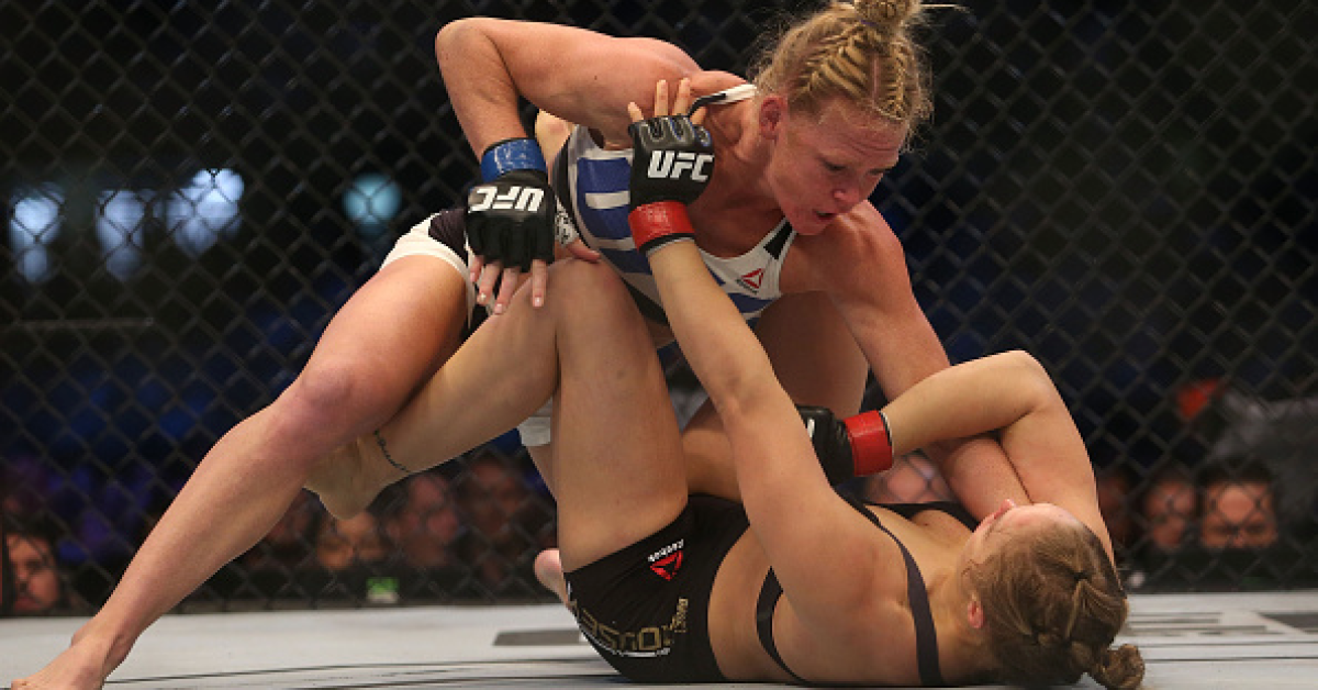 Holm shares secret to success in upset win