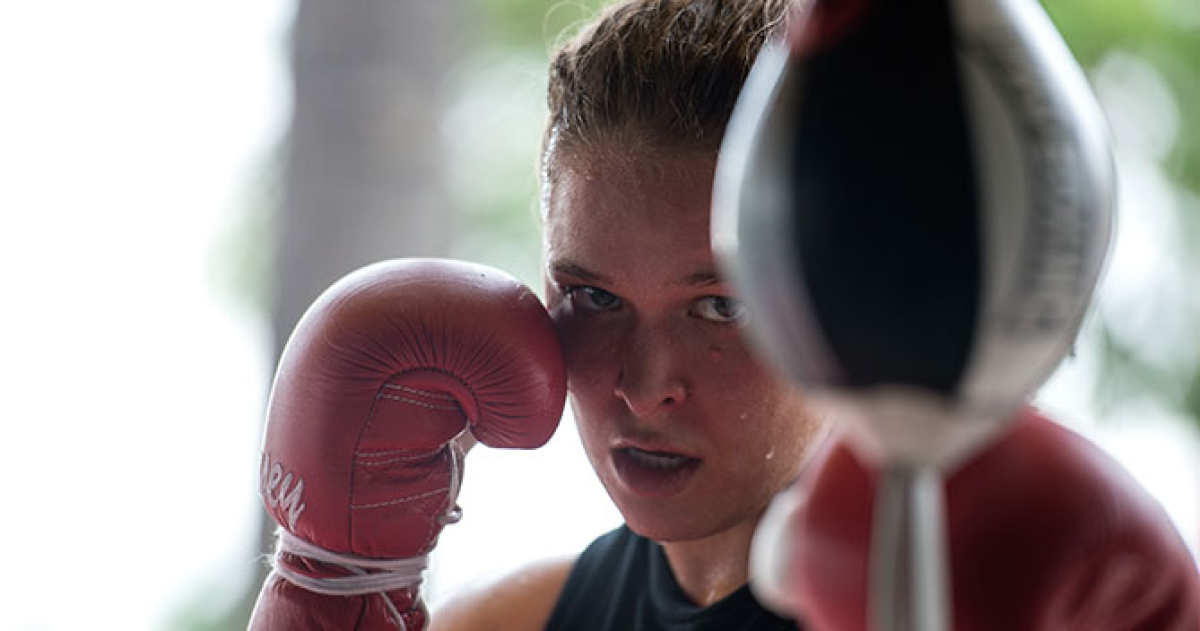 Rousey feeding off pressure ahead of Holm