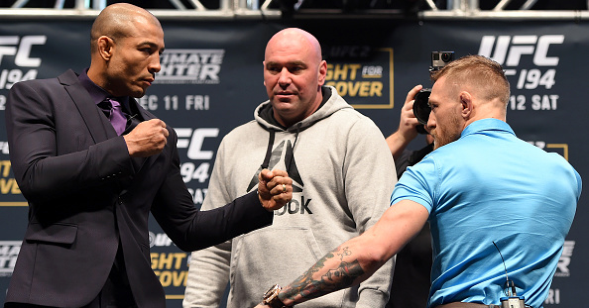 Zen-like approach as Conor, Jose meet