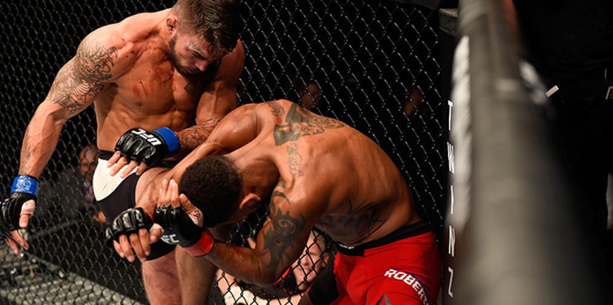 Perry KOs Roberts in terrific UFC FIGHT PASS featured fight