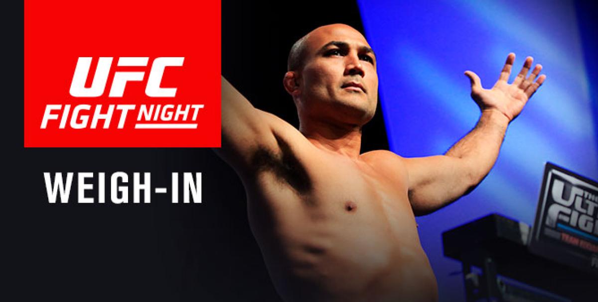 Fight Night Phoenix: Weigh-in results