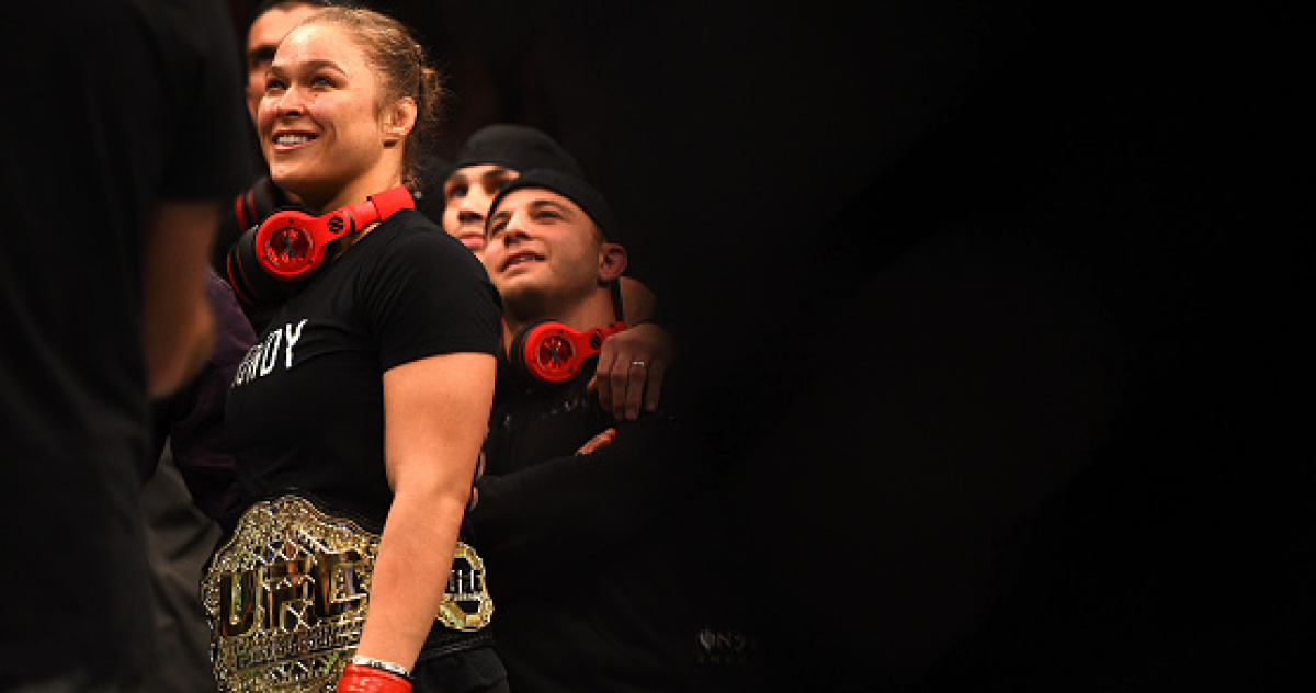 Laila Ali praises 'record breaker' Rousey