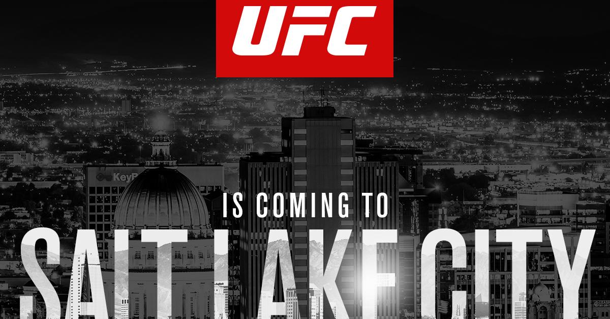 UFC Visits Salt Lake City on Aug. 6