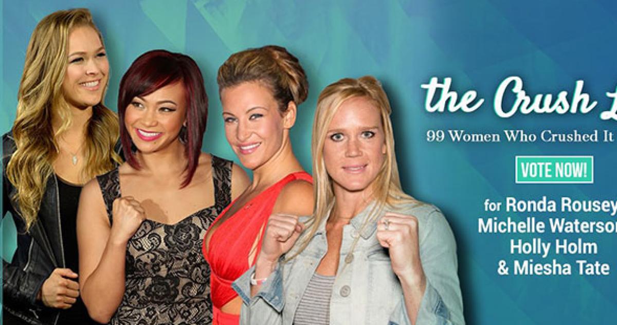 UFC fans: vote for your biggest crush