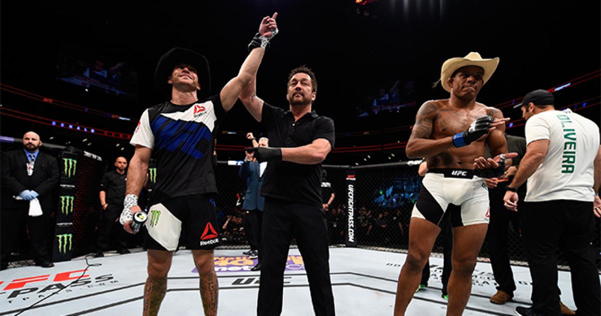 Cerrone claims victory in battle of cowboys