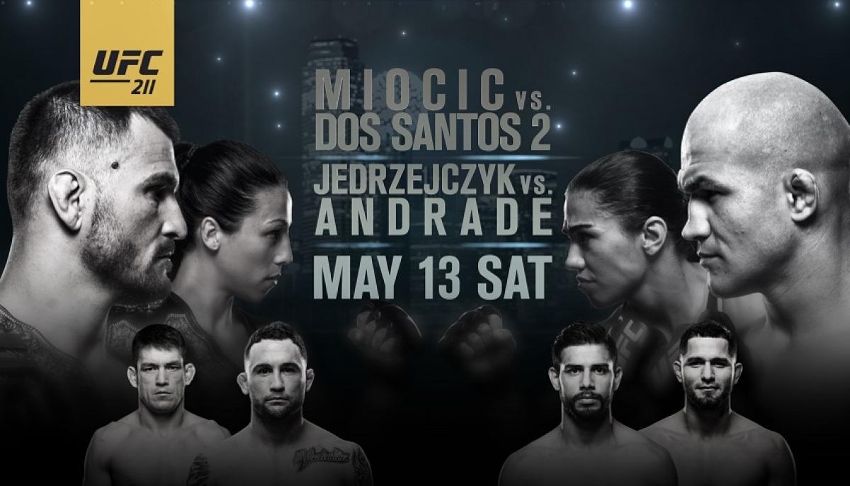 UFC 211: Miocic vs Dos Santos 2 Cheat Sheet