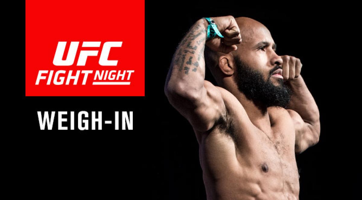 UFC Fight Night Kansas City: Weigh-in results