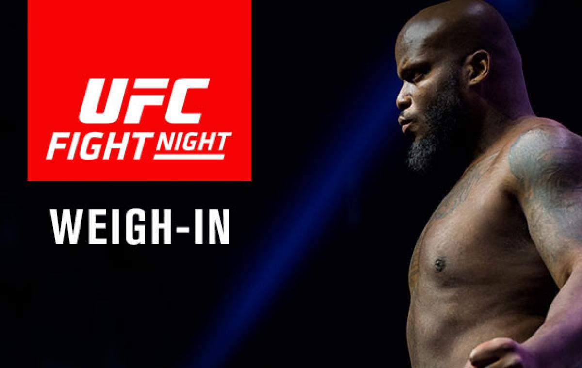 Fight Night Halifax: Weigh-in results