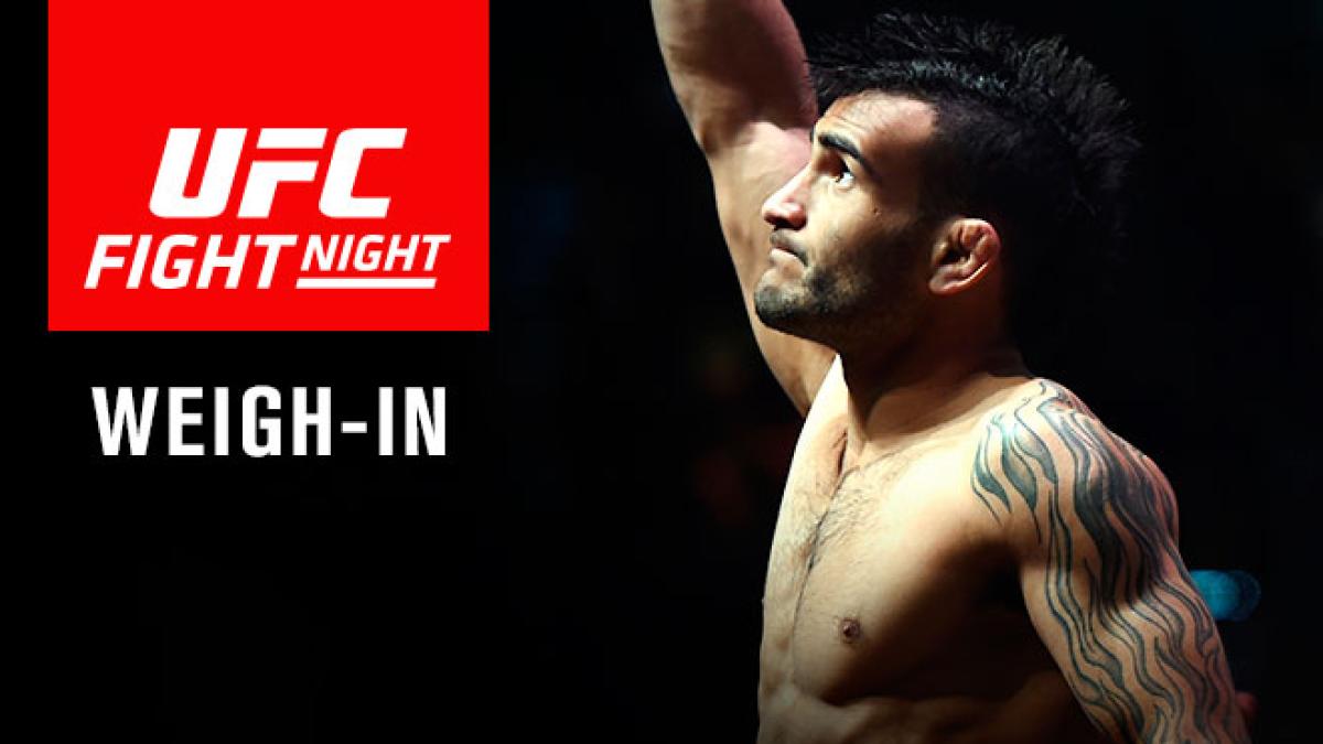 UFC Fight Night Portland weigh-in results