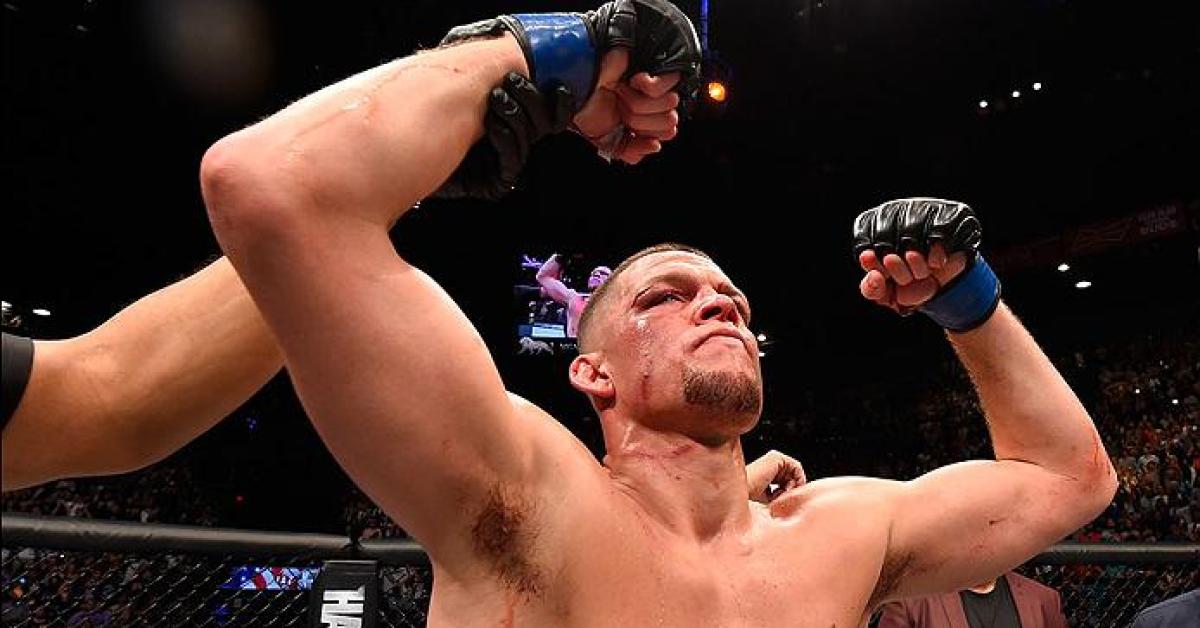UFC reporter delivers on bet with Nate Diaz