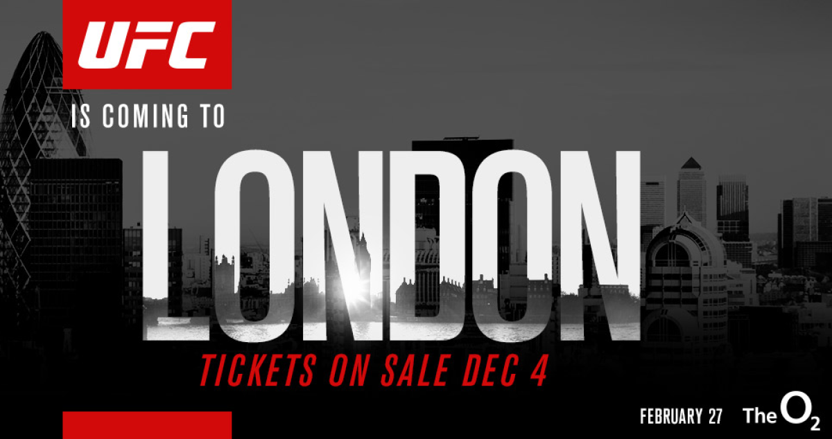 UFC Returns To London