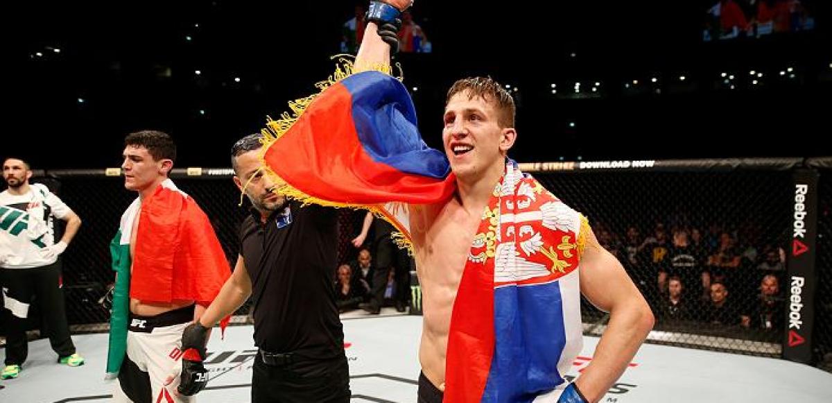 Velickovic made the UFC, now he wants to be the best