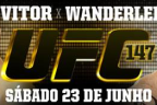 UFC&reg;147: INGRESSOS &Agrave; VENDA NA QUINTA, 24/5, &Agrave;S 20h