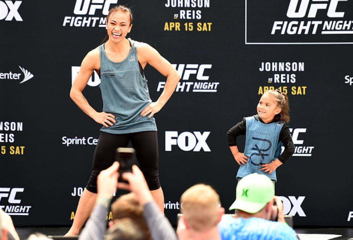 Waterson talks life as a fighter and mom