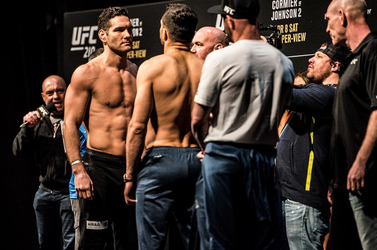Weidman and Mousasi meet in high stakes clash