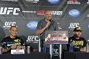 Dana White, Junior dos Santos & Shane Carwin