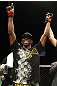 Anthony Njokuani celebrates.