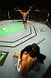 Carlos Condit celebrates his victory over Dong Hyun Kim.