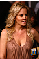 Jenny McCarthy takes in the fights at UFC 132.