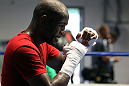 World Champion boxer Bernard Hopkins