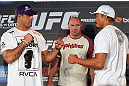 Vitor Belfort, Yoshihiro Akiyama & UFC President Dana White