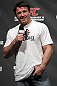 Chael Sonnen interacts with the fans at the UFC Fight Club Q&A before the UFC 133 Weigh-in.