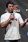 Chael Sonnen interacts with the fans at the UFC Fight Club Q&A before the UFC 133 Weigh-in.