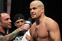 (L) Joe Rogan with (R) Tito Ortiz