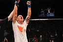 Erik Koch celebrates his win