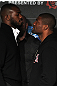 Jon Jones faces off with Rampage Jackson