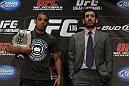 Jose Aldo and Kenny Florian