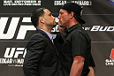 Frankie Edgar and Gray Maynard face off