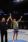 Mike Massenzio celebrates his win over Steve Cantwell