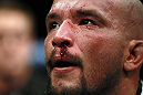 Joey Beltran awaits the decision of his fight with Stipe Miocic