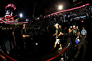 Demian Maia enters the arena