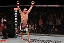 Frankie Edgar after his win over Gray Maynard